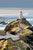 Golau Oer Ar Y Goleudy (Llanddwyn) Tea Towel