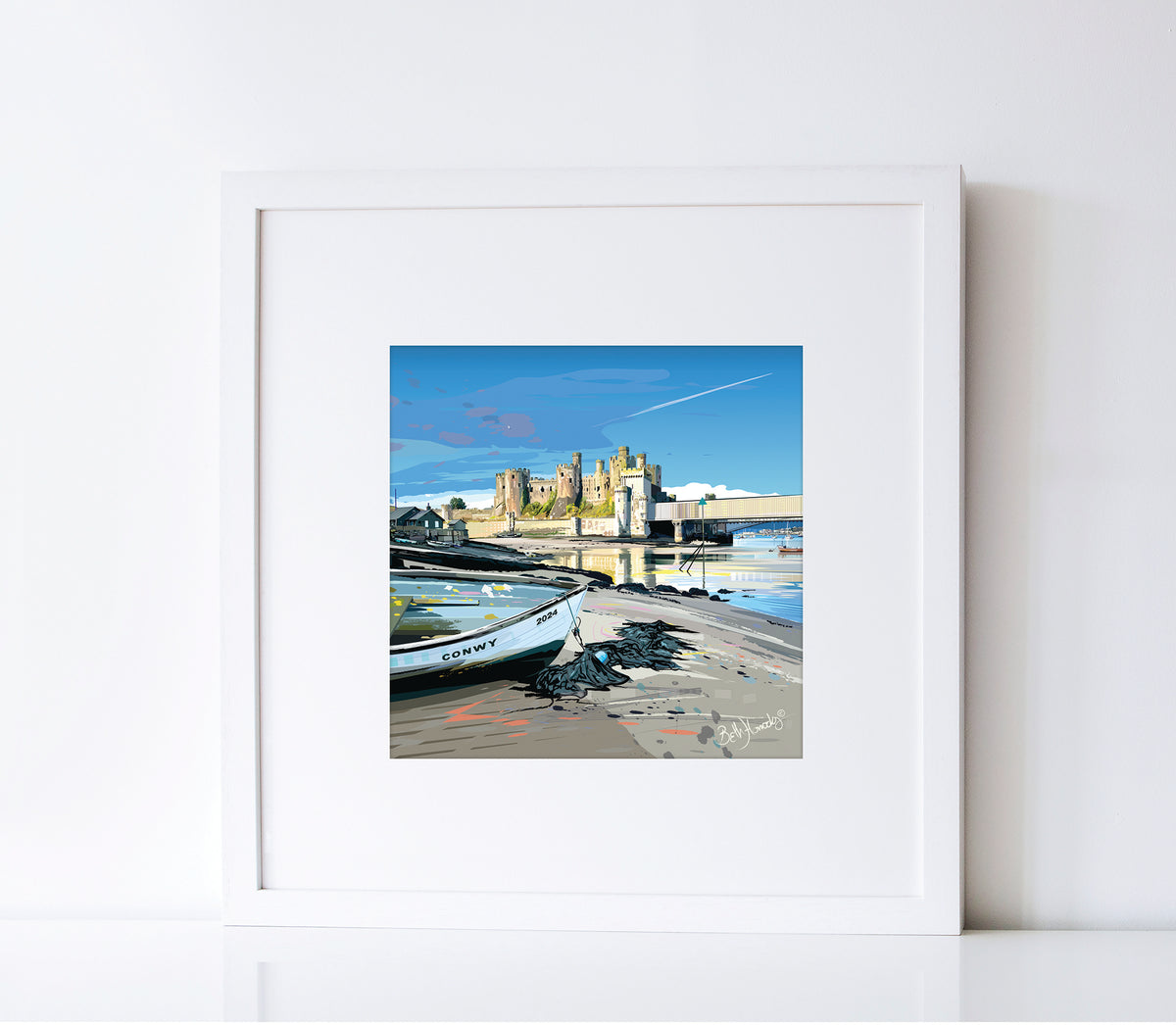 Conwy Framed Print (Limited Edition) | Oriel Beth Horrocks