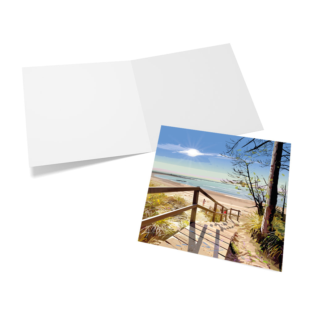 Traeth Llydan (Silver Bay) Card