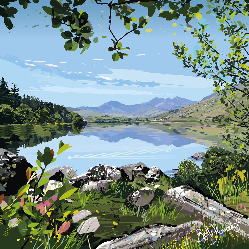 Llynnau Mymbyr Canvas (Limited. Ed.)