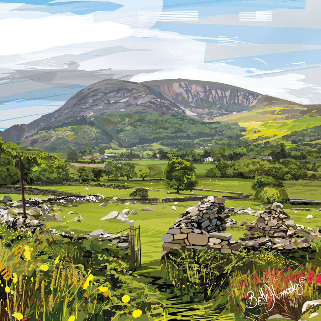 Mynydd Mawr Framed Print (Ltd. Ed)