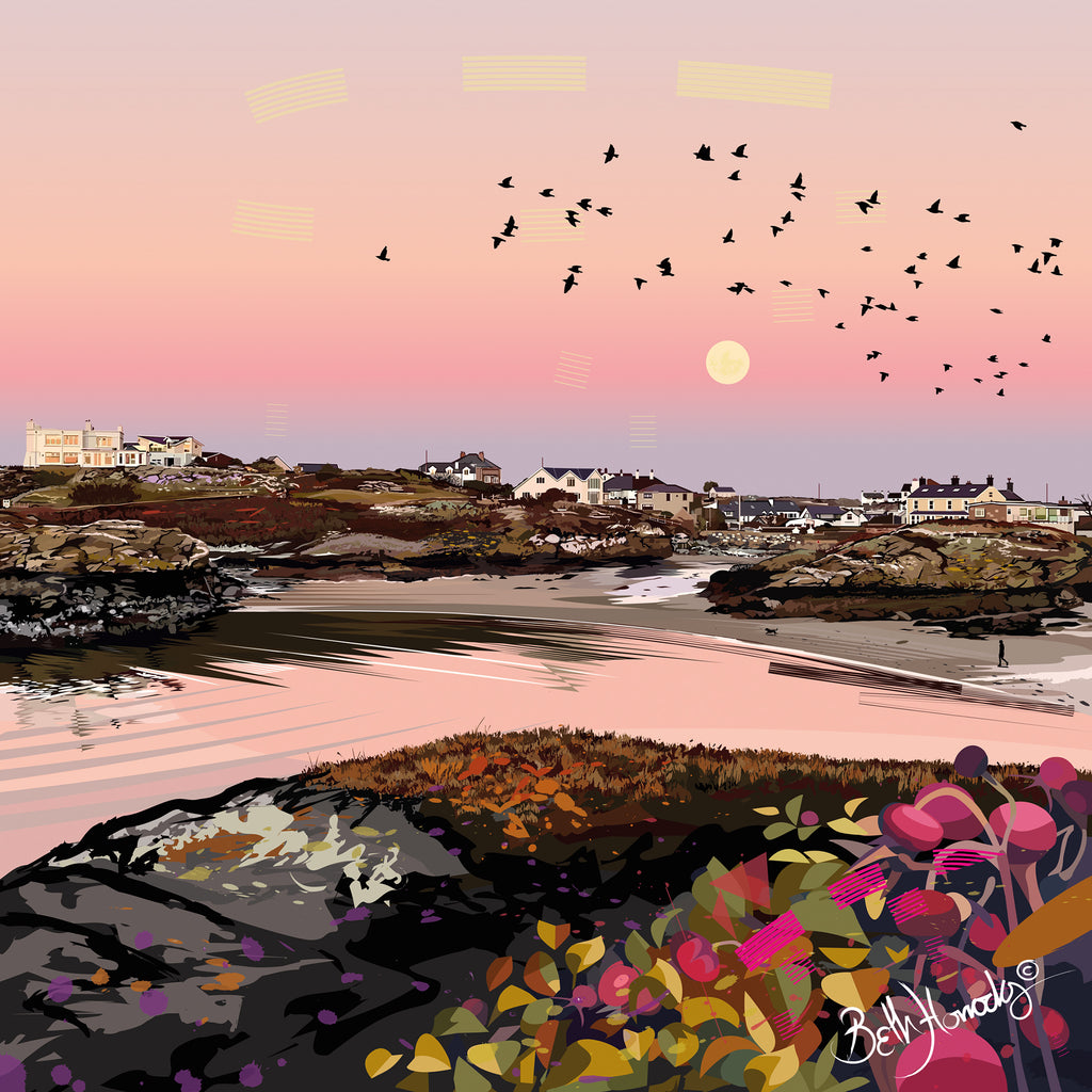 Porth Diana Canvas Print (Limited Edition)