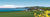 Porth Swtan Panoramic Framed Print (Limited Edition)