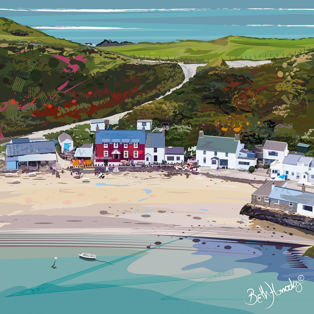 Porthdinllaen Framed Print (Limited Edition)
