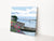 Cychod ar Angor, Ger Garddfon Canvas Print (Limited Edition)