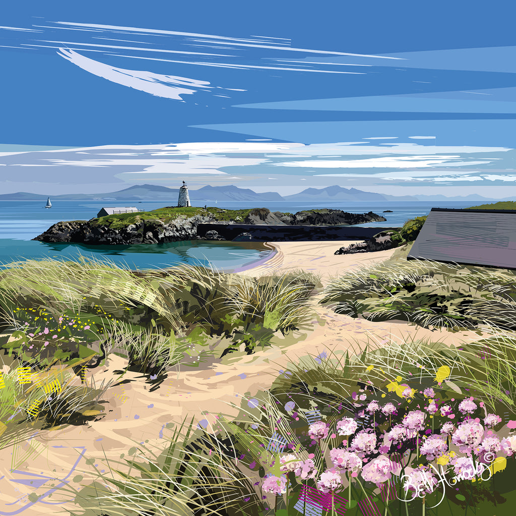 Sea Pink, Llanddwyn Print (Ltd. Ed)