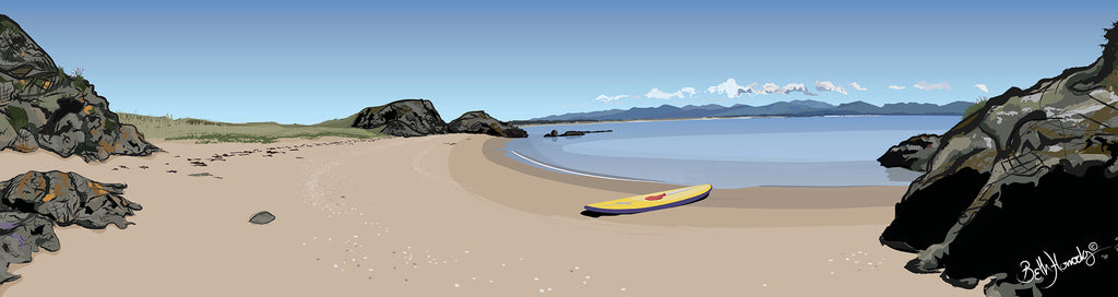 Summer SUPing Framed Print (Limited Edition)