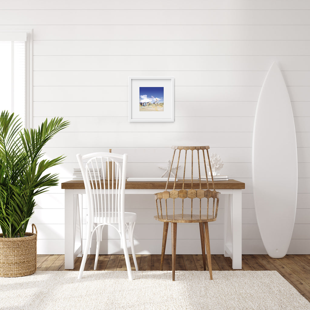 Dreamy Beach Day Framed Print (Limited Edition)