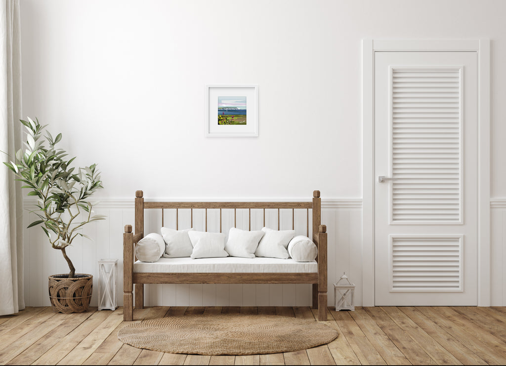 Chased By A Polar Bear Framed Print (Limited Edition)