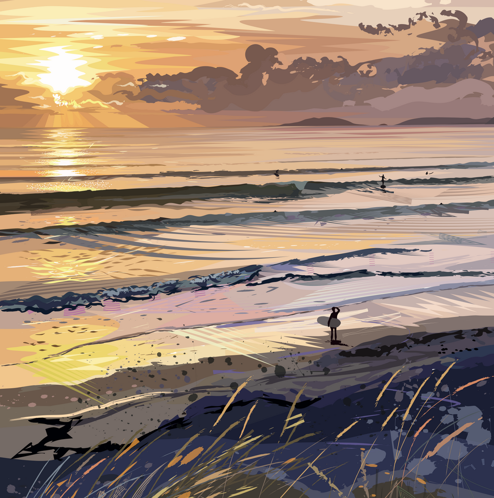 Awr Aur / Golden Hour Canvas Print (Ltd. Ed)