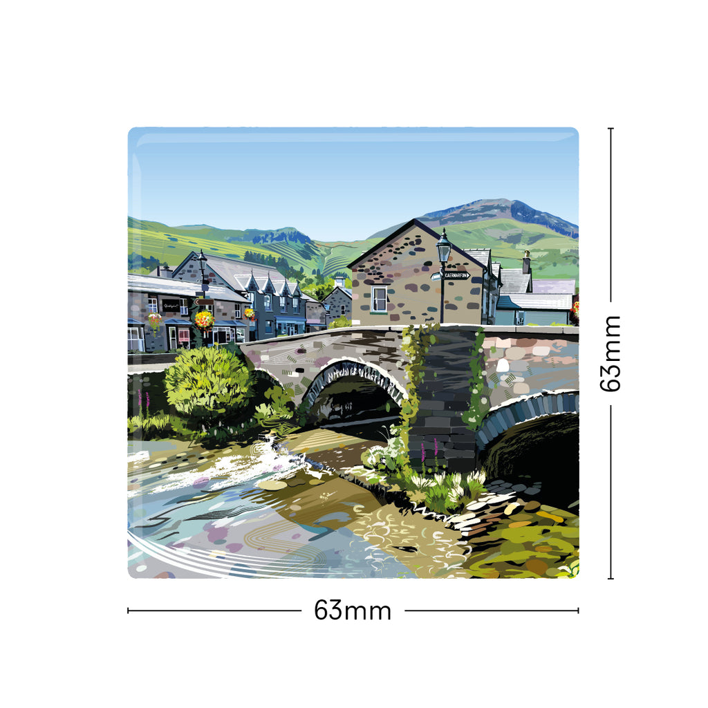 Beddgelert Fridge Magnet