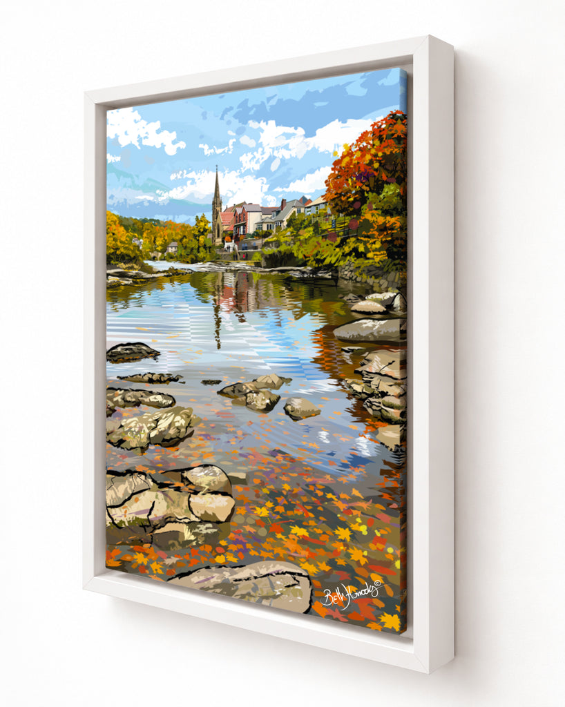 Dyfodiad Y Hydref, Llangollen Canvas Print (Ltd. Ed)