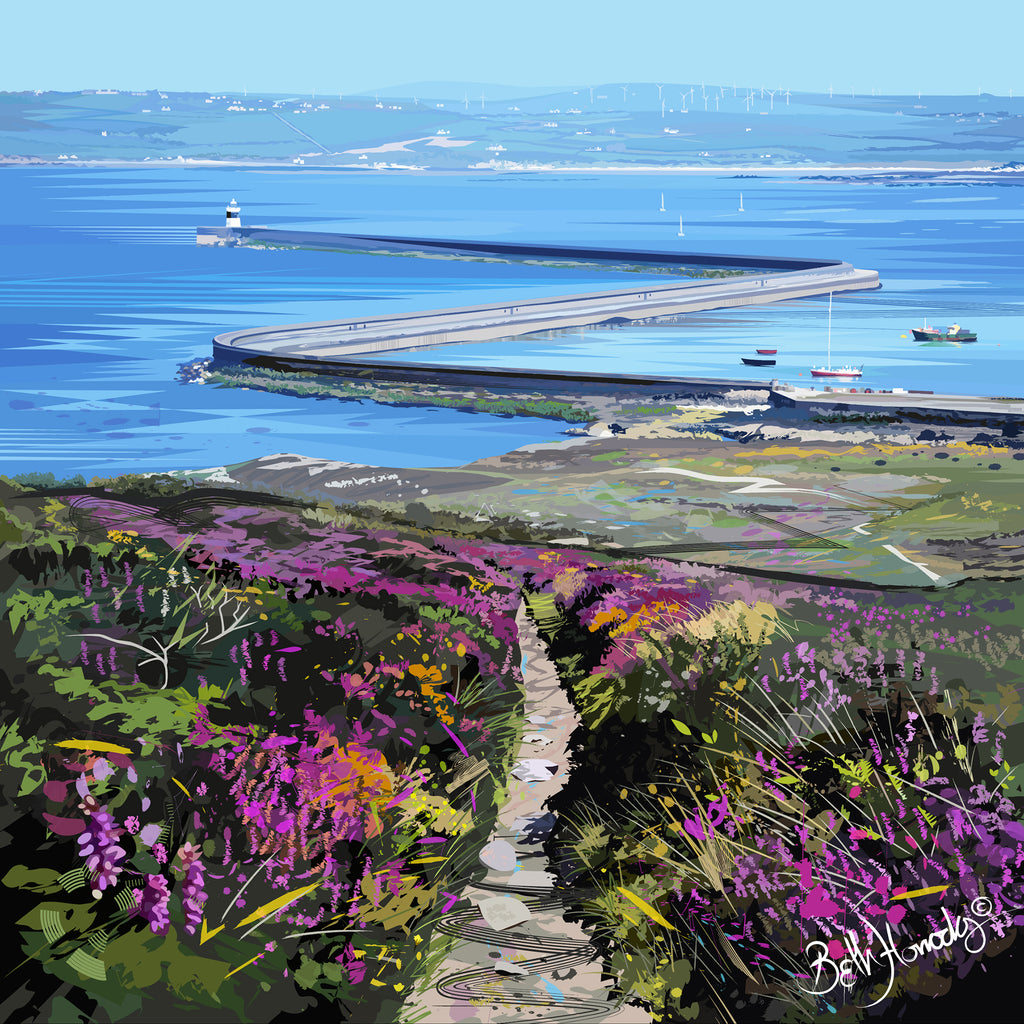Breakwater Canvas Print (Ltd. Ed)