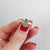 Green Seaglass Ring