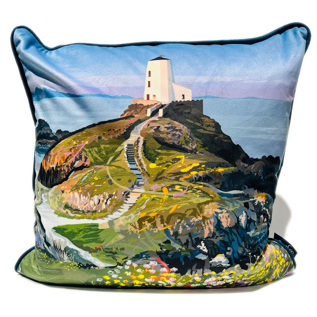 Llonyddwch Llanddwyn Cushion