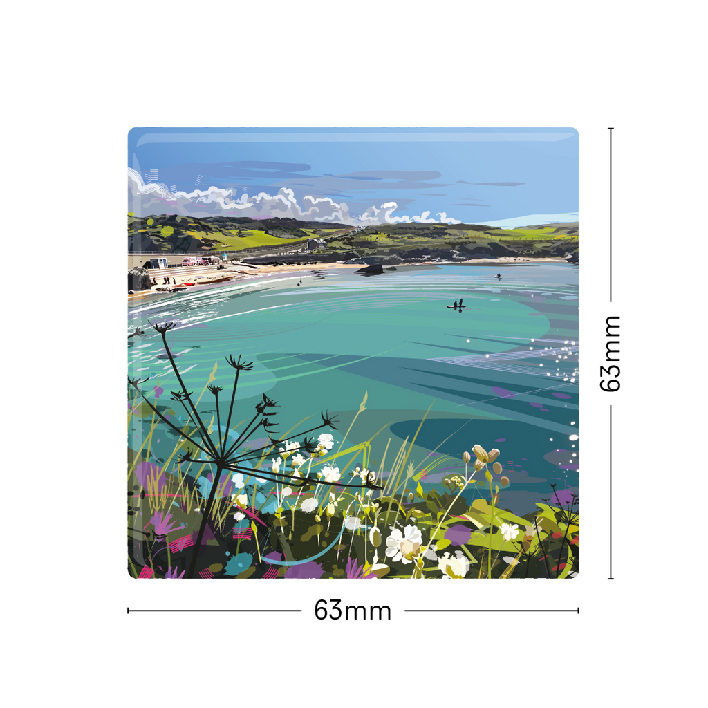 Porth Dafarch Fridge Magnet
