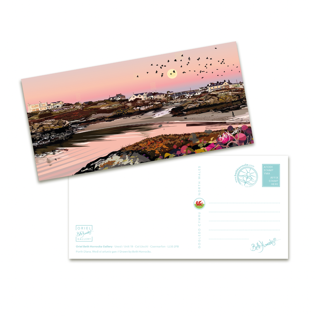 Porth Diana Postcard