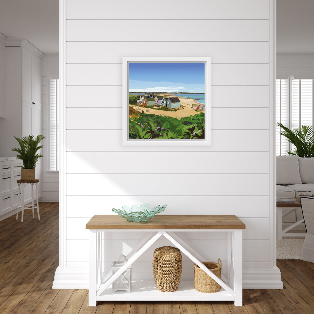 Summers Day At Mudeford Canvas (Limited Edition)
