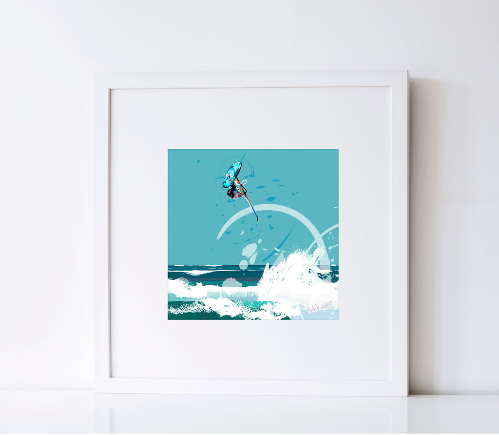 Gnarly Backloop Framed Print (Limited Edition)