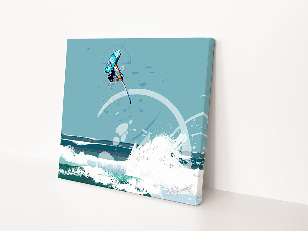 Gnarly Backloop Canvas Print (Limited Edition)