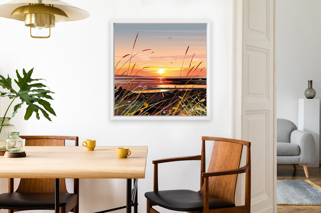 West Shore Sunset Canvas Print (Ltd. Ed)