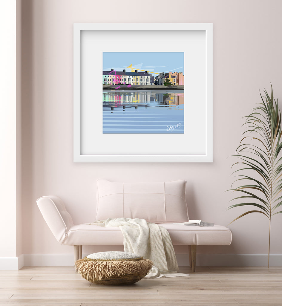 Pastel Reflections Framed Print (Limited Edition)